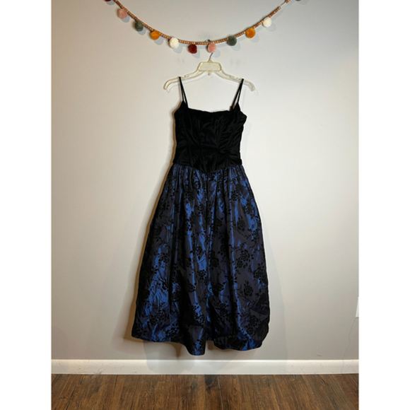 Gunne Sax by Jessica McClintock 90's Y2K formal corset dress - Picture 1 of 8